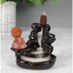 Incense Cone Holder BACKFLOW Buddha Waterfall 